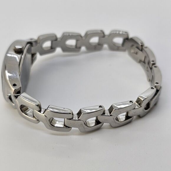 Fossil Women's Watch 20MM Gray Dial Bracelet Band 5.5"-6.75" New Battery - Picture 7 of 12